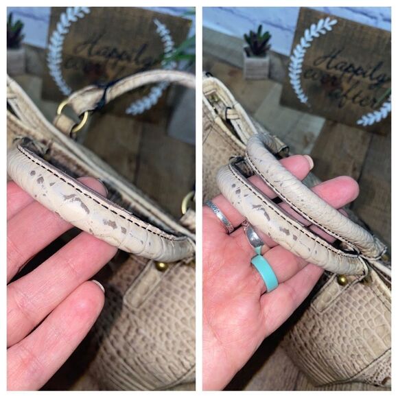 Brahmin
Eclipse Mini Arno Satchel/ Shoulder/ Leather Cross Body Bag - Picture 9 of 12